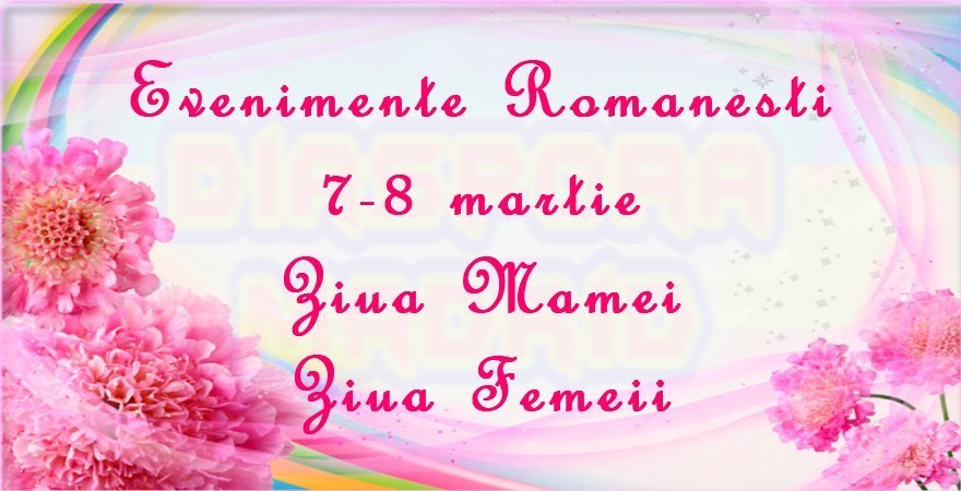 Evenimente românești 8 martie în Spania