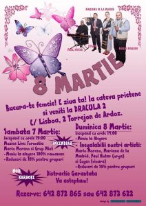 Evenimente românești 8 martie în Spania