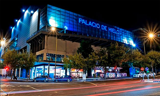 Un patinoar din Madrid va fi transformat în morgă, Palacio de Hielo.