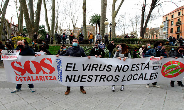 Justiția permite redeschiderea barurilor în Țara Bascilor( Spania)
