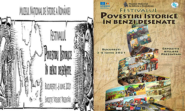 Festivalul “Povestiri istorice în Benzi Desenate” – un regal al benzilor desenate românești cu subiect istoric – la MNIR