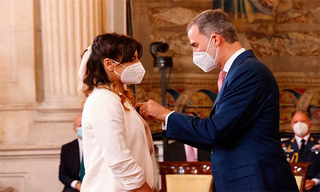 Româncă decorată de regele Spaniei cu Ordinul de Merit Civil