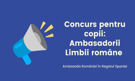 Concurs pentru copii organizat de ambasadă: Ambasadorii Limbii Române!