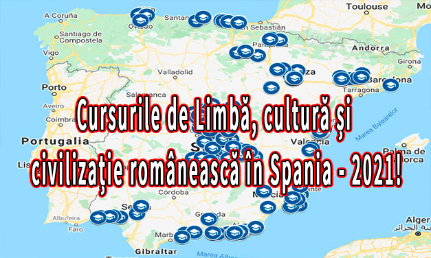 Cursurile de Limbă, cultură și civilizație românească în Spania – 2021!