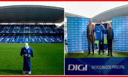 DIGI este noul sponsor principal al clubului Real Oviedo până în iunie 2022