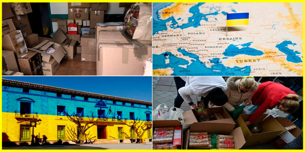 Primăria Madridul suspendă temporar colectarea de donații pentru Ucraina