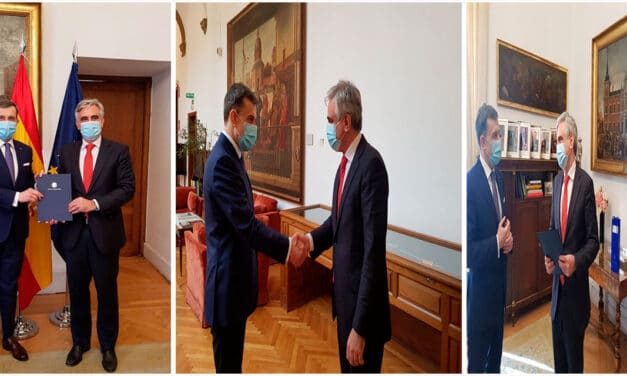 Ambasadorul României în Spania a depus scrisorile de acreditare!
