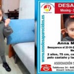 Anna Moldovan, o fată de doi ani dispărută în Collado Villalba pe 20 aprilie!