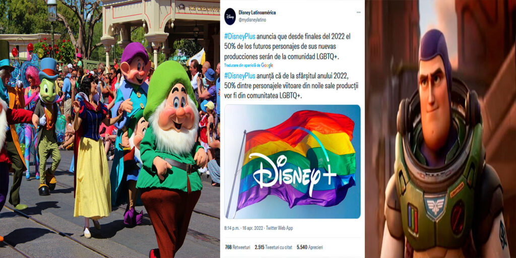 Disney a anunțat că jumătate din viitoarele personaje vor fi LGBTQ+!