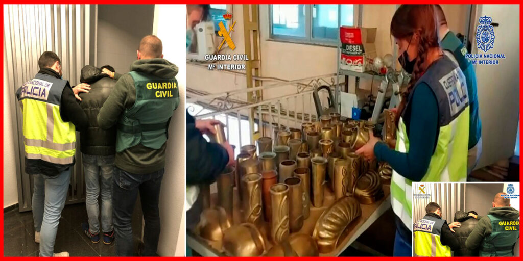 Român arestat în Spania pentru profanare de morminte din două cimitire!