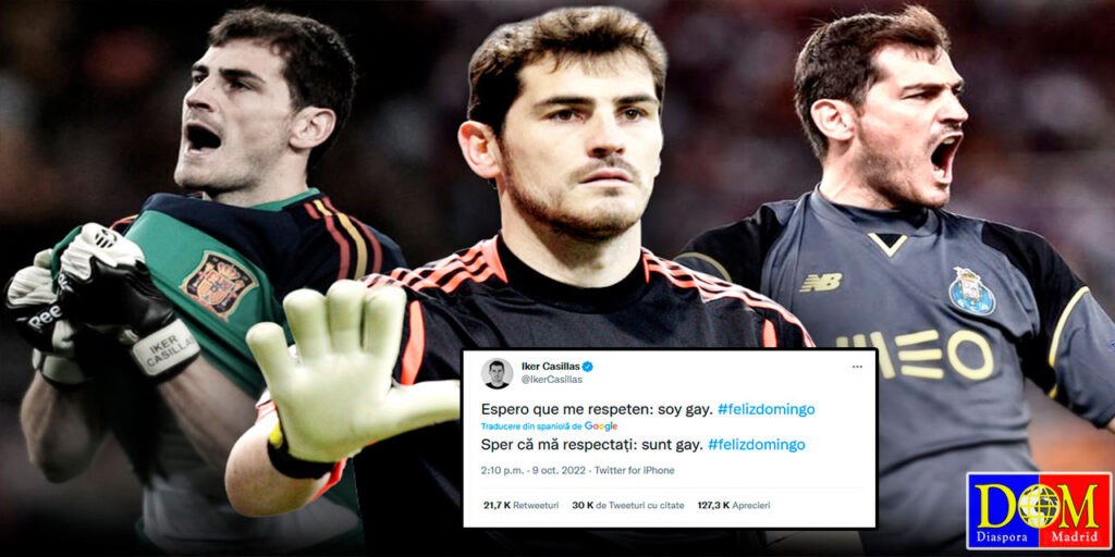 Iker Casillas surprinde cu un mesaj în care susține că este "gay"!