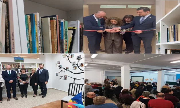 O bibliotecă românească a fost inaugurată în orașul lui Cervantes