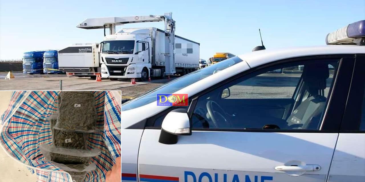 Șofer de camion român arestat în Franța cu 289 kg de canabis