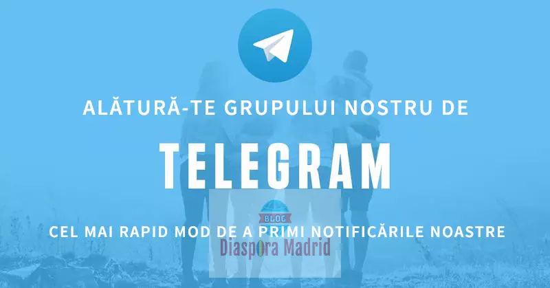 Grup Telegram diaspora madrid notificari