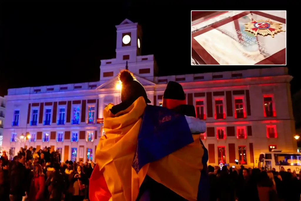 Românii rezidenți la Madrid, printre cei 15 laureați cu Marea Cruce "Dos de Mayo"