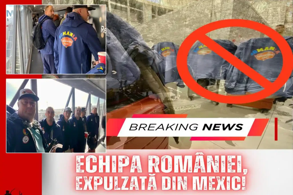 Echipa României EXPULZATĂ din Mexic și trimisă înapoi în Europa. Sportivii acuză tratament abuziv
